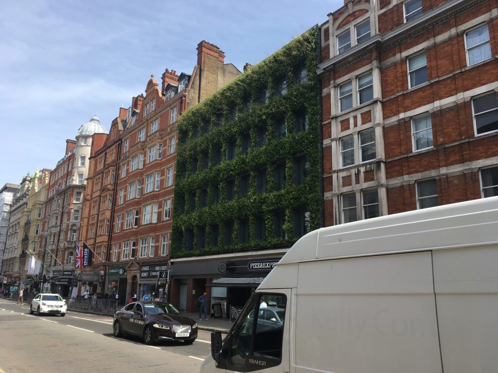 London green wall southhampton row holborn russell square example